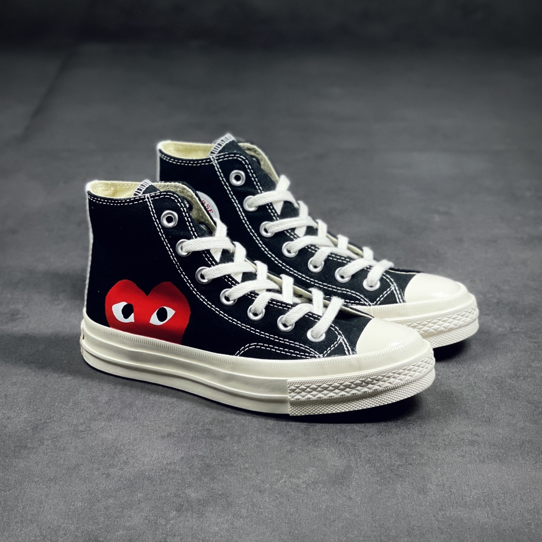 Converse CDG play high black