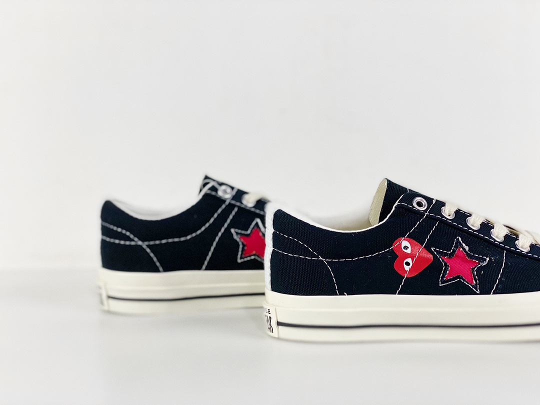 Comme des Garcons Play x Converse One Star Low Black