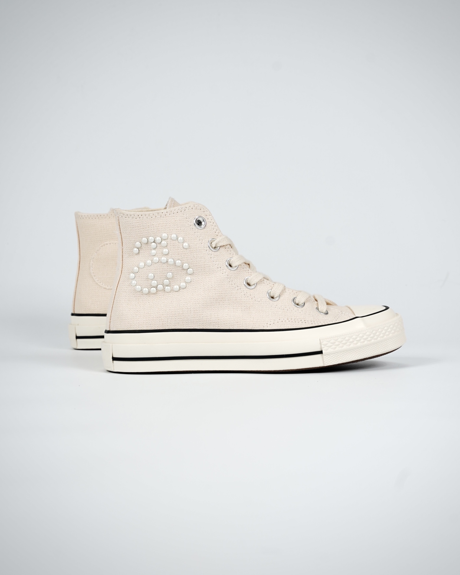 Converse 1970 high beige x Stüssy