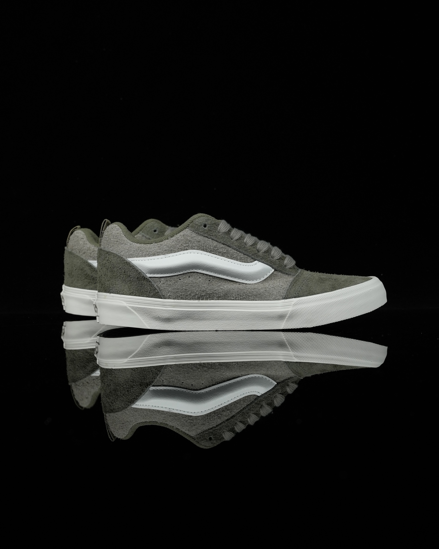 Vans Knu-Skool grey green VN0009QCBLK