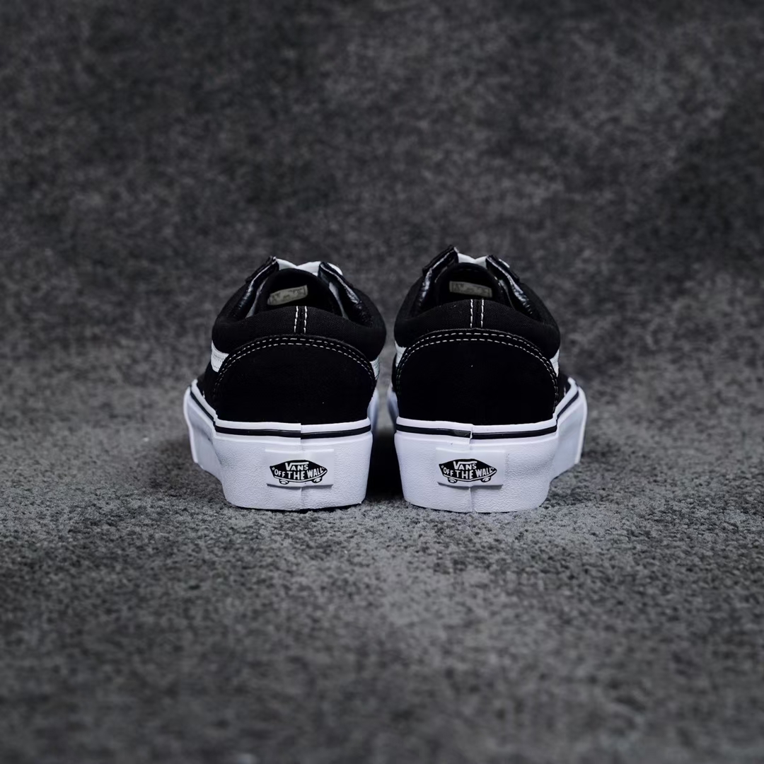 Vans Old Skool black white lift
