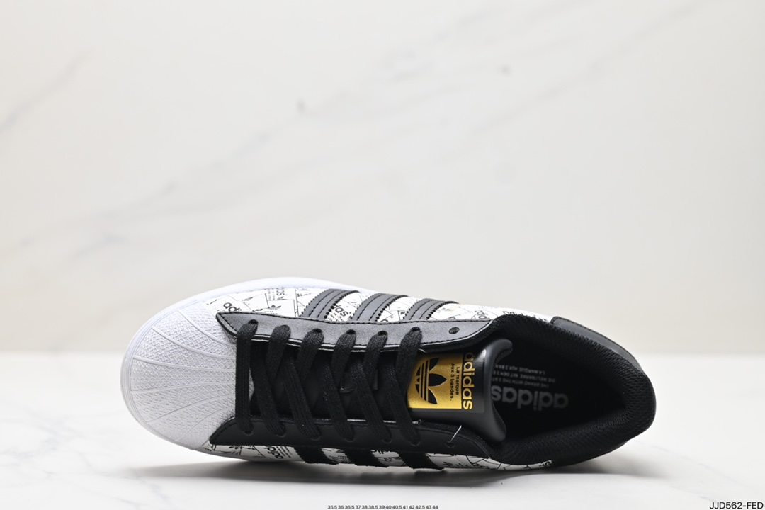 Adidas Originals Superstar white black