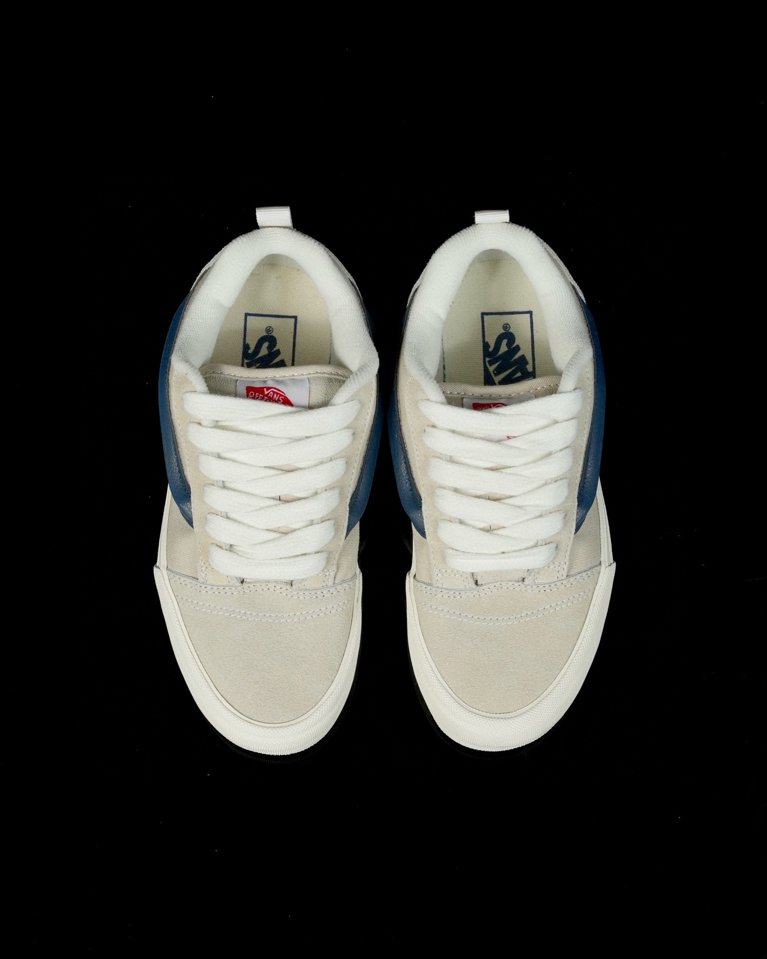 Vans Knu Skool cream white blue