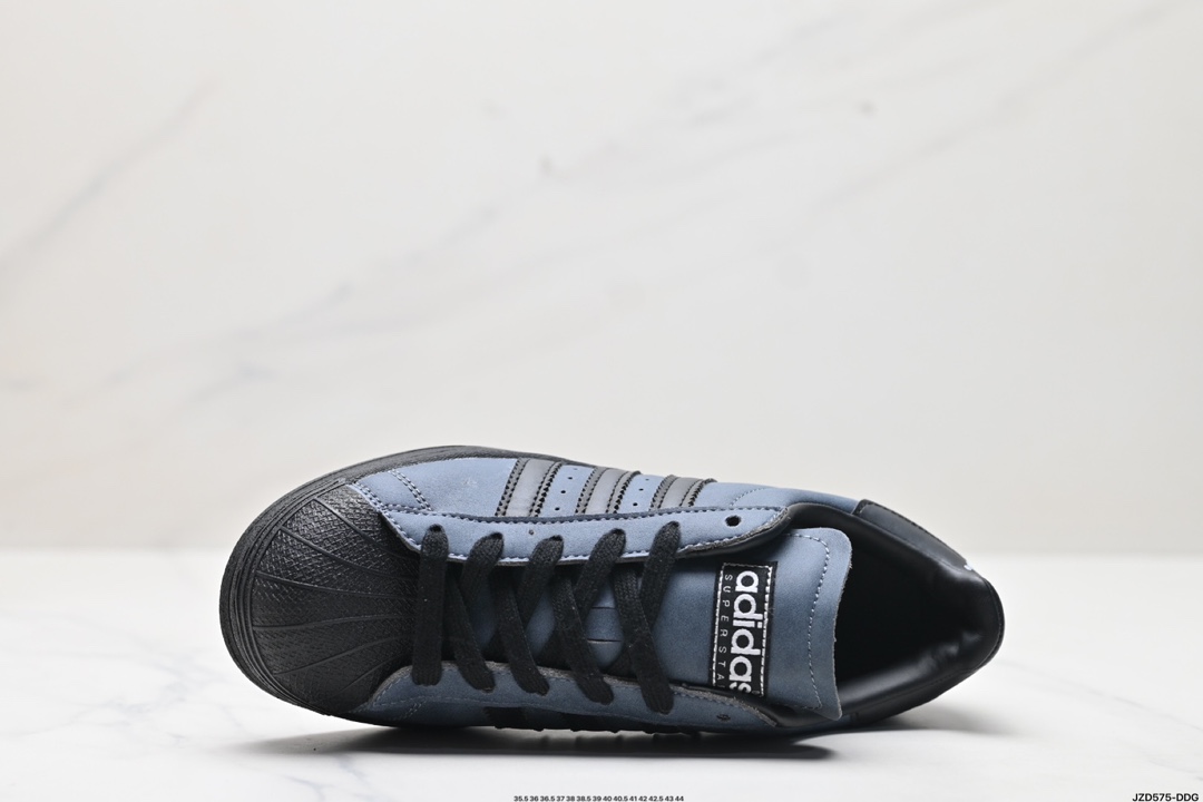 Adidas Originals Superstar altered blue