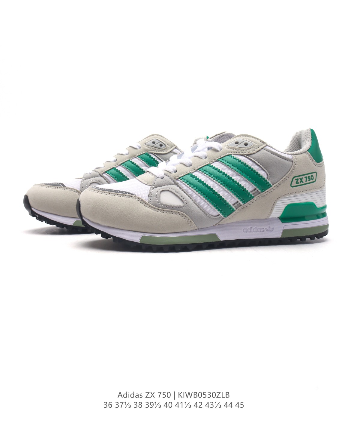 Adidas Originals ZX 750 beige grey green