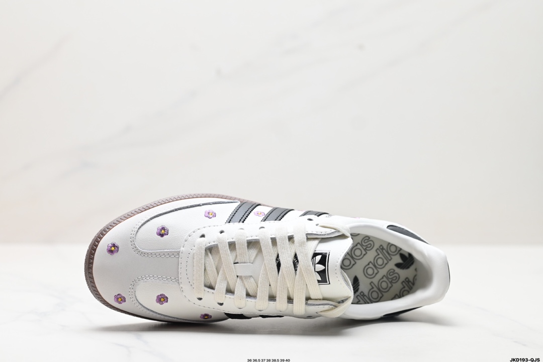 Boty Adidas Samba OG cloud white flowers