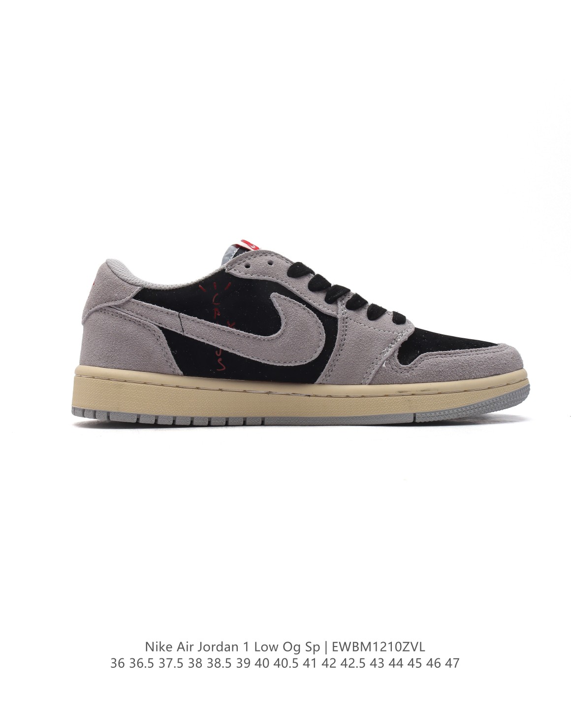 Nike Air Jordan 1 Low OG SP Travis Scott DM7866 grey
