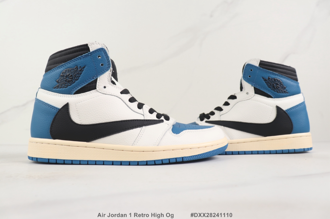 Nike Air Jordan 1 Retro High OG white and blue