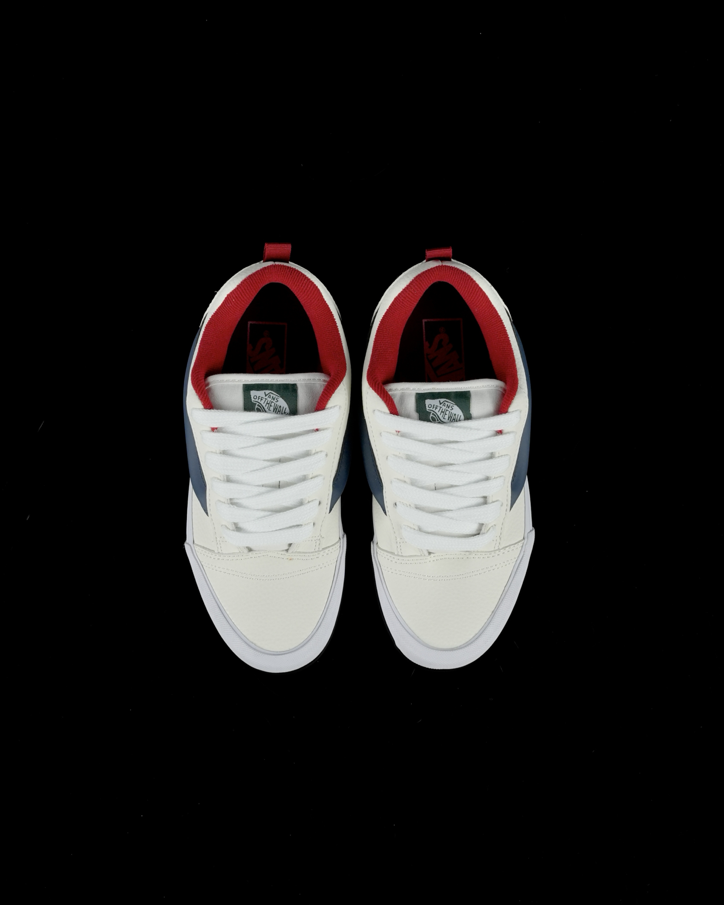 Vans Knu Skool white blue red