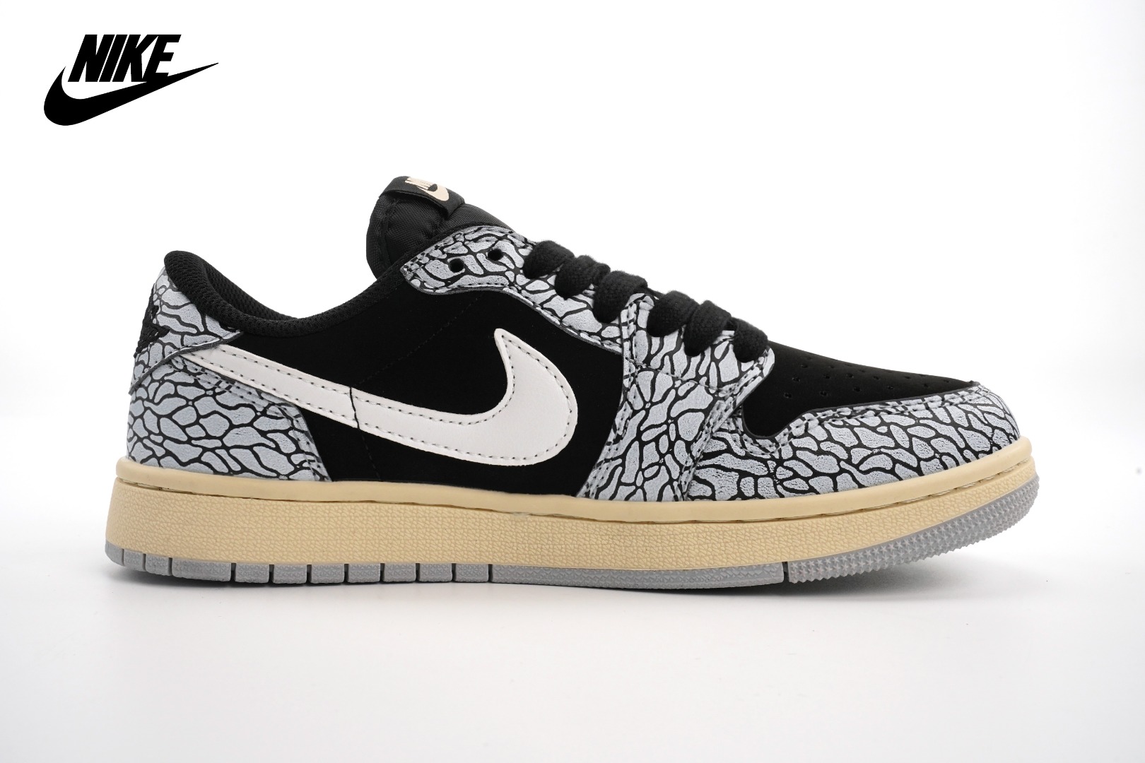 Air Jordan 1 Low OG black grey