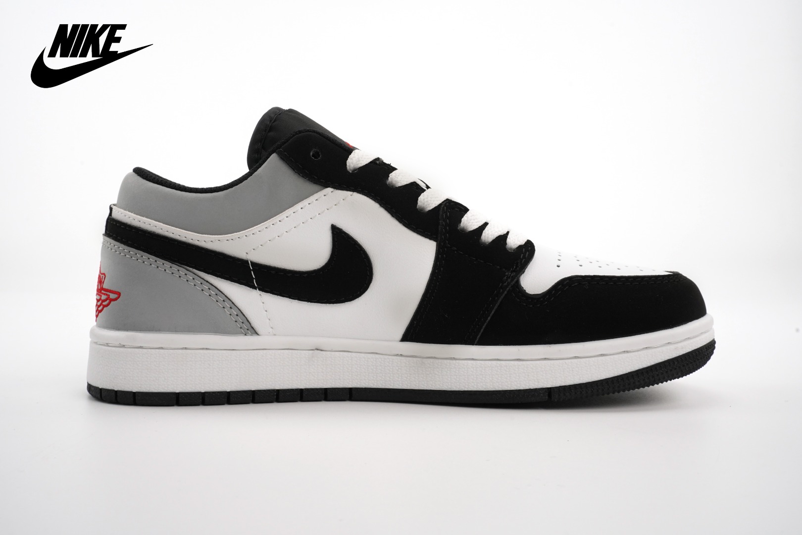 Air Jordan 1 Low OG grey black white