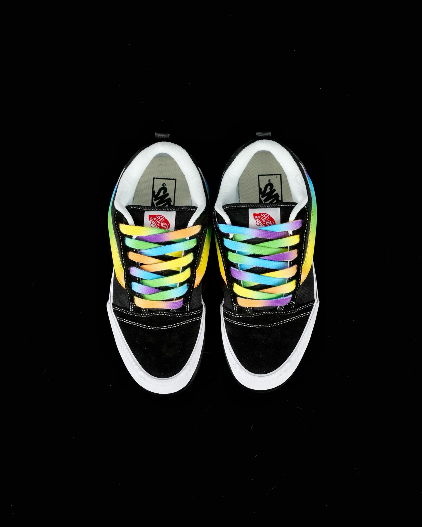 Vans Knu Skool Black Rainbow