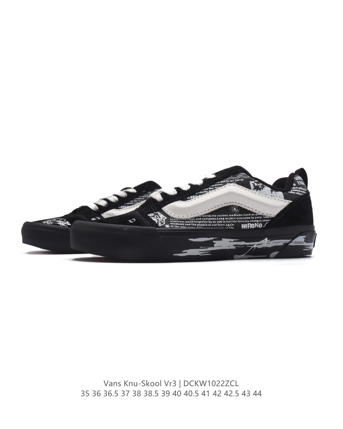 Vans x Hirono black