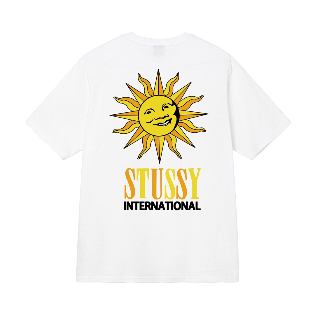 Tričko Stussy Sun international white