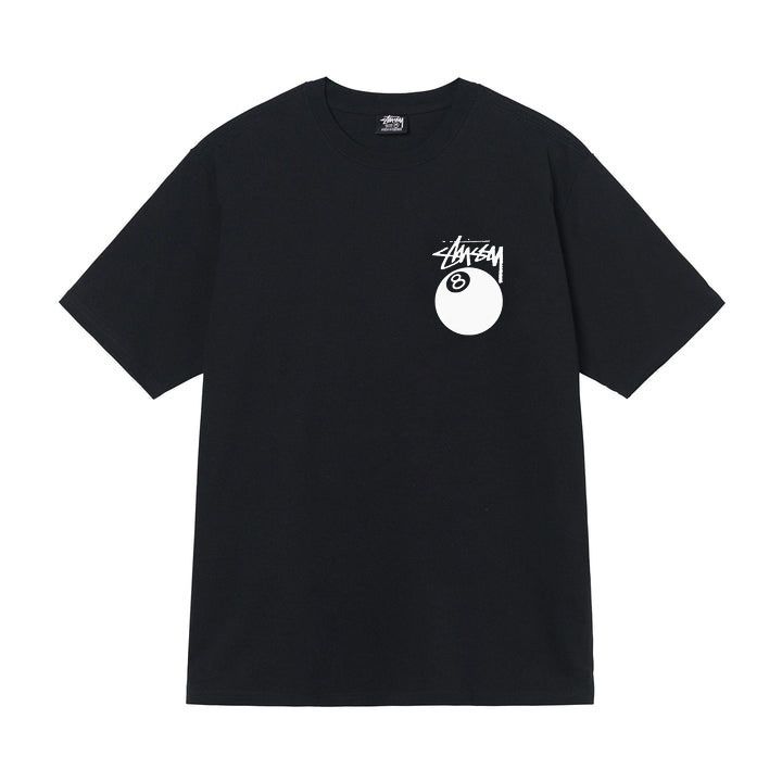 Tričko Stussy 8 ball black
