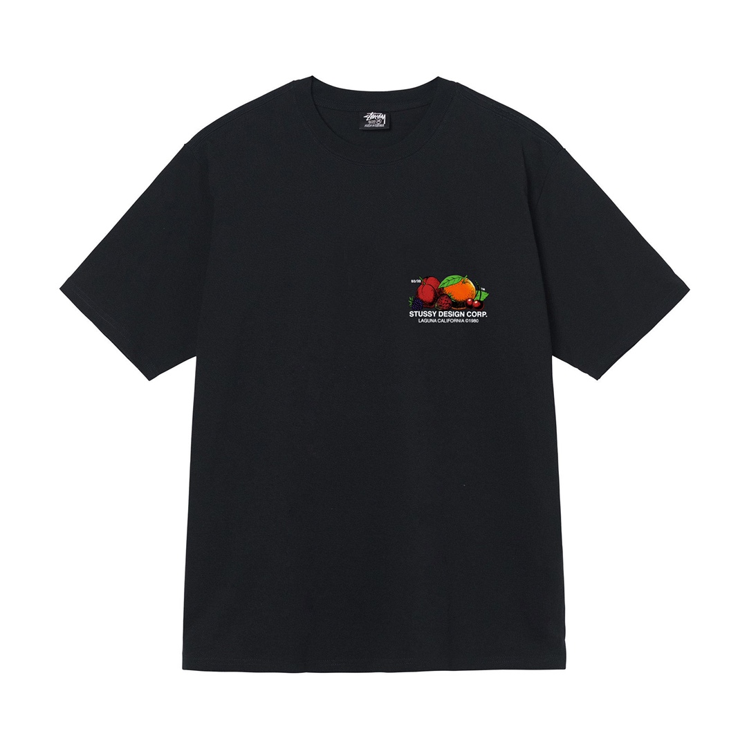 Tričko Stussy fresh fruit black