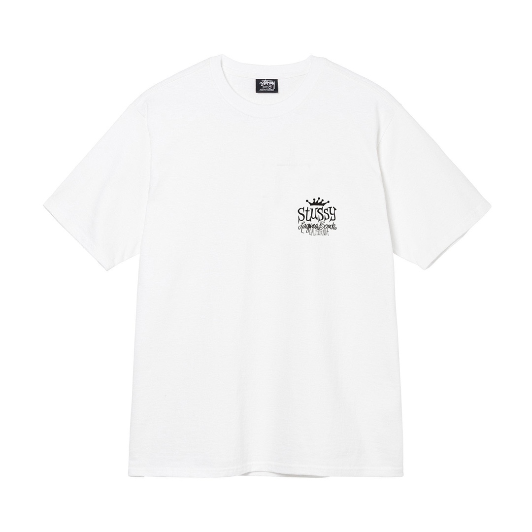 Tričko Stussy beach house white
