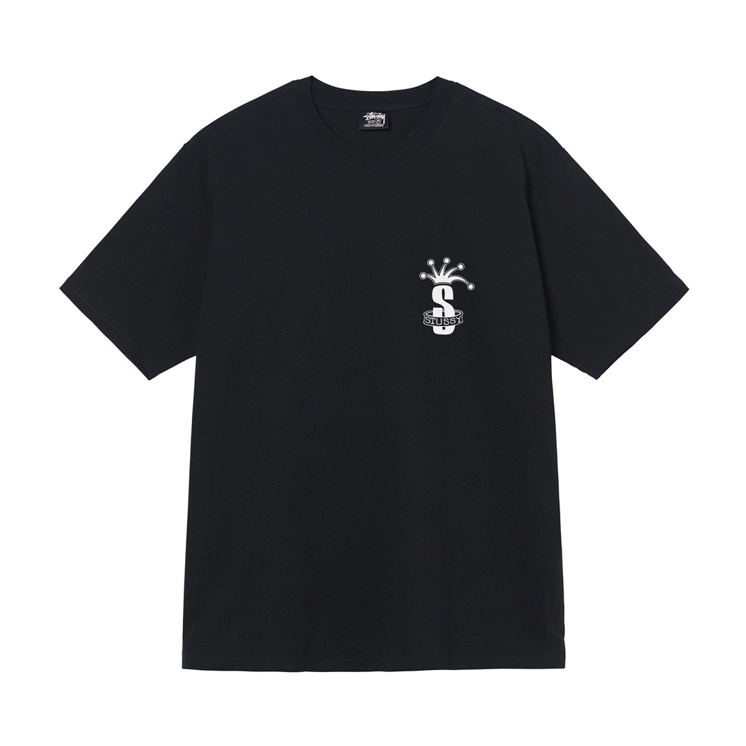 Tričko Stussy crown band black