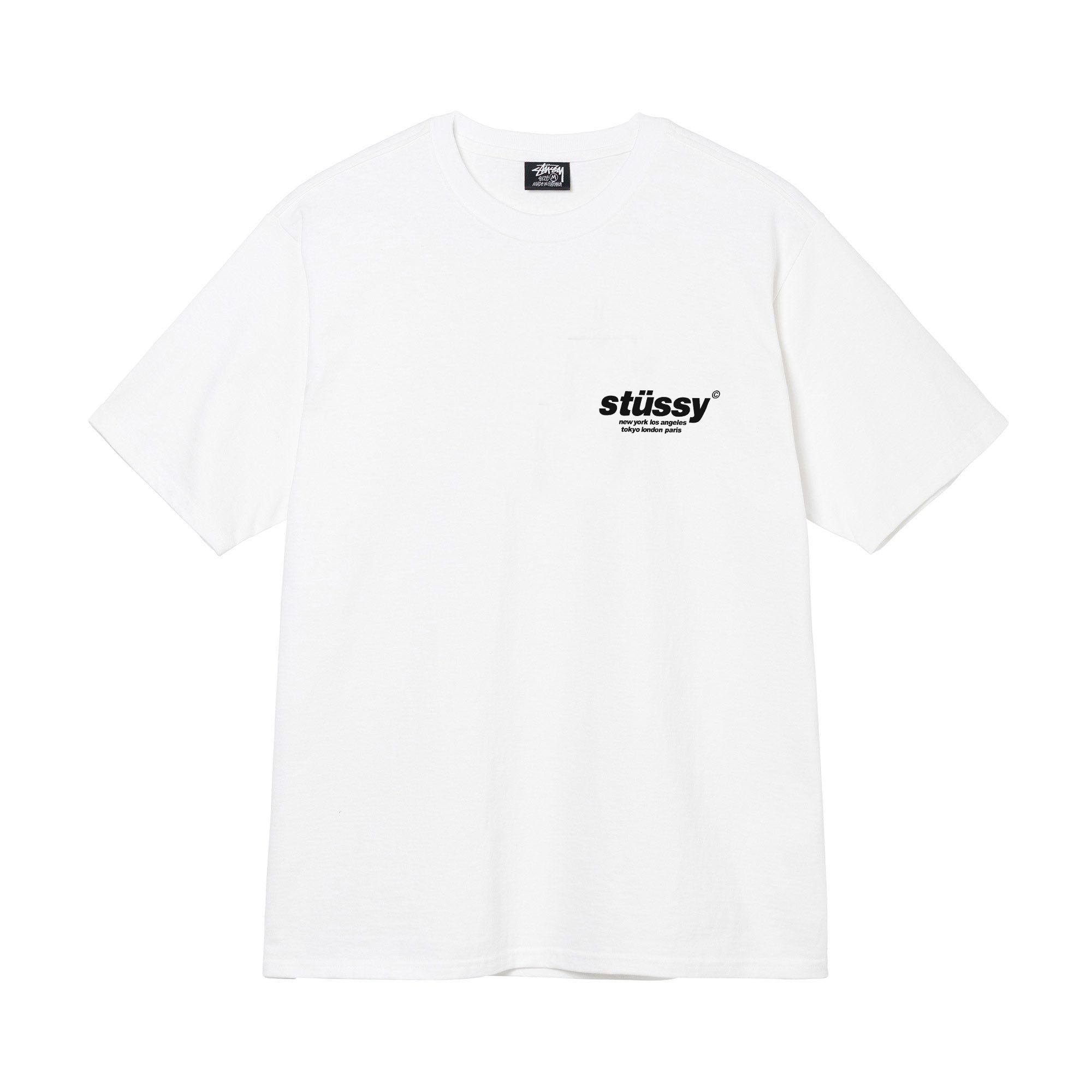 Tričko Stussy gumball white