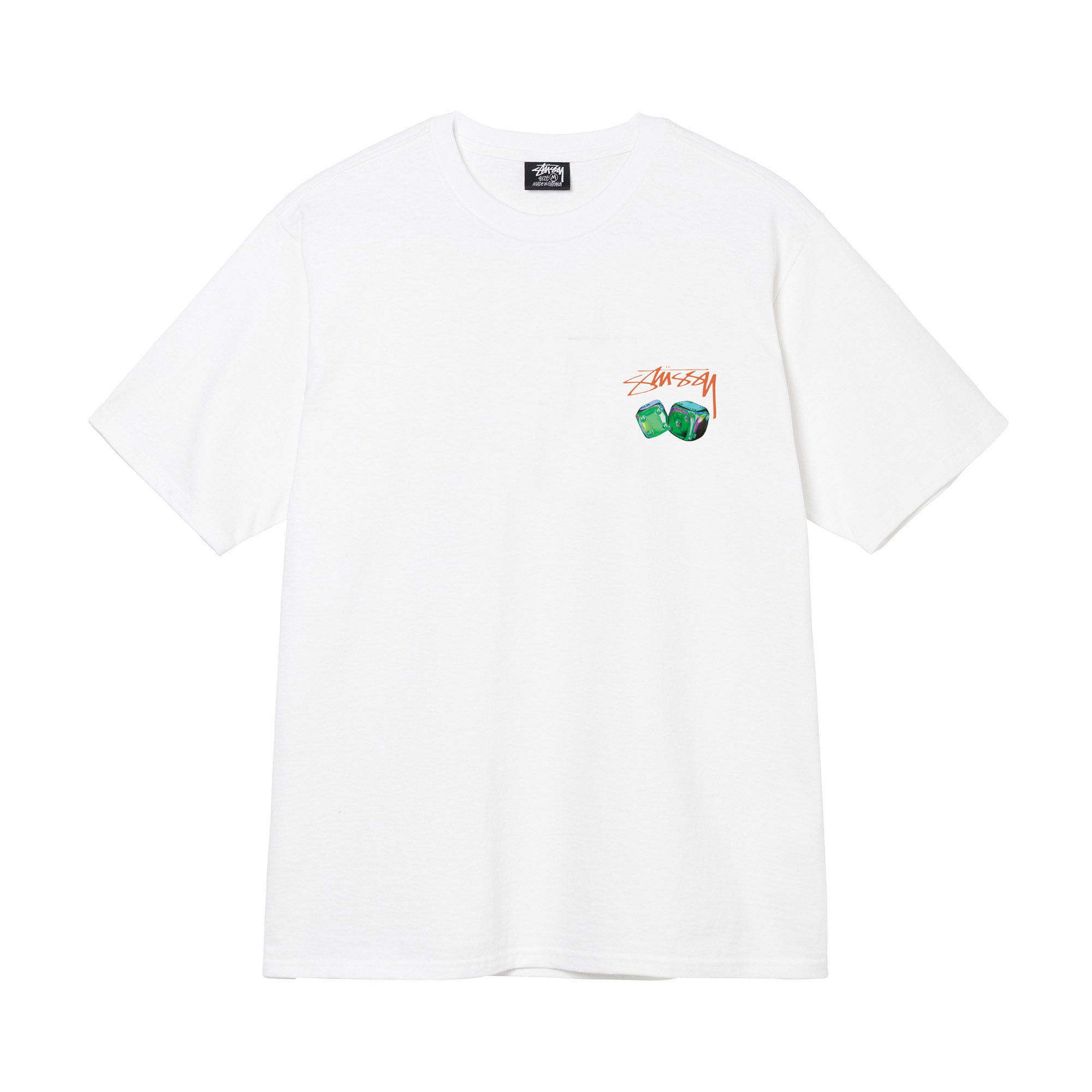 Tričko Stussy iredescent white