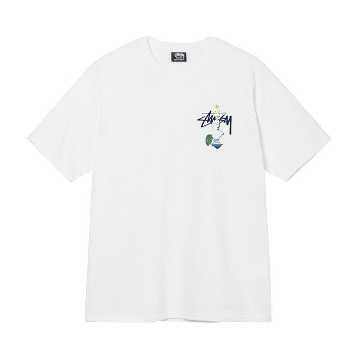 Tričko Stussy psychedelic white