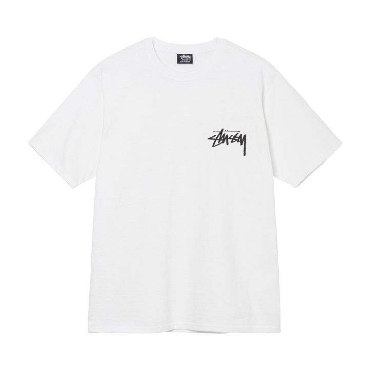Tričko Stussy reflection crystal white