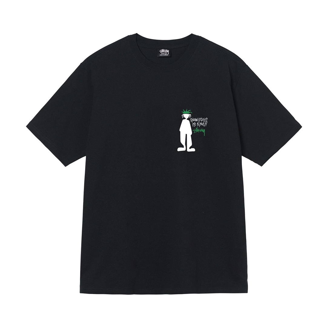 Triko Stussy Knowledge is King black