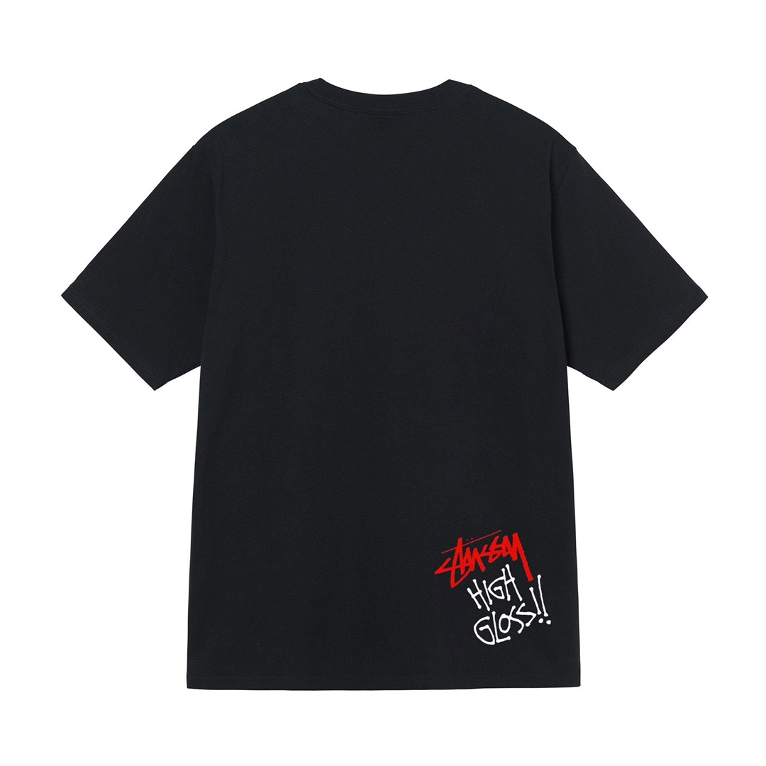 Triko Stussy spraycan black