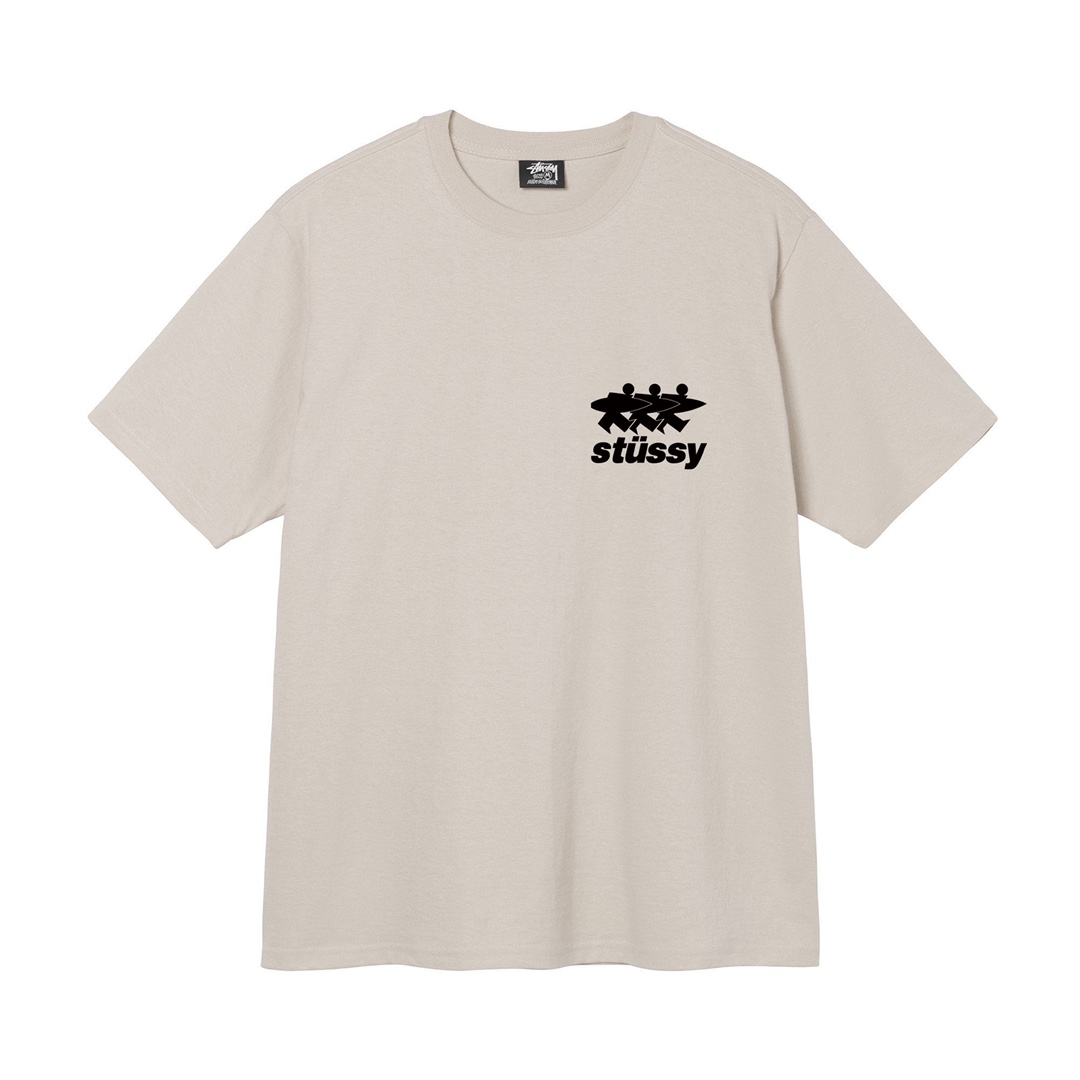 Triko Stussy surfwalk fog