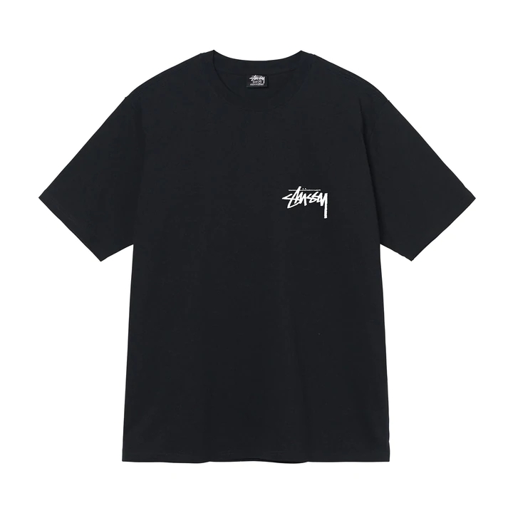 Tričko Stussy fuzzy dice tea black yellow