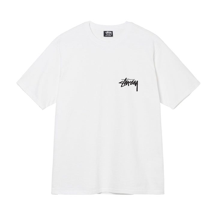 Tričko Stussy fuzzy dice tea white blue