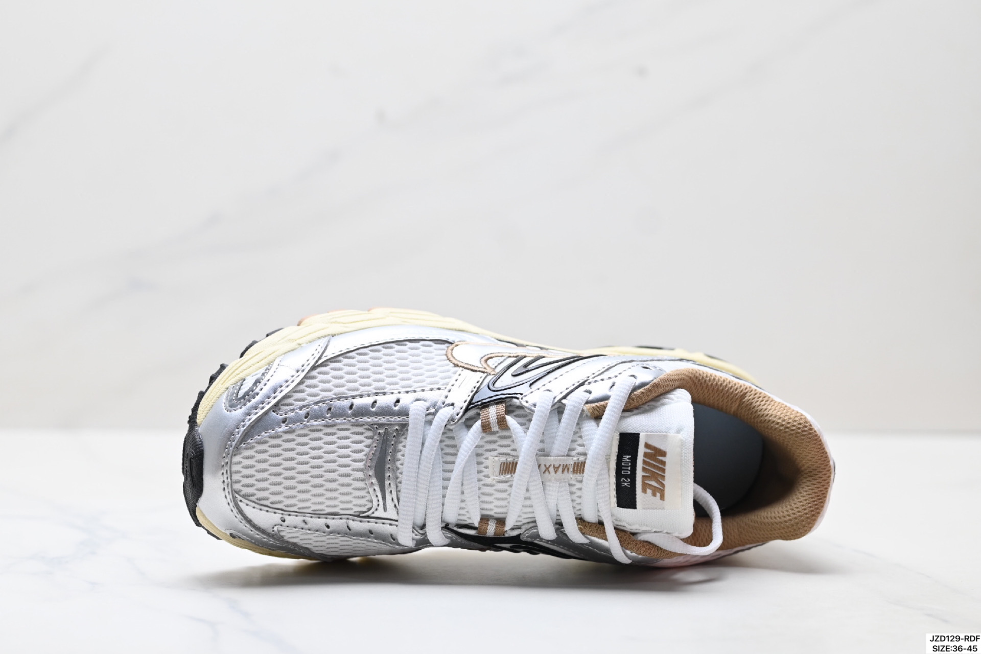 Nike Air Max Moto 2K cream white silver