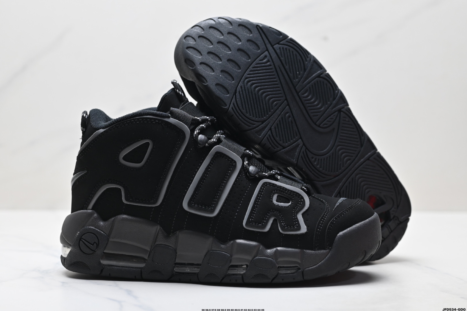 Nike WMNS Air More Uptempo black reflective