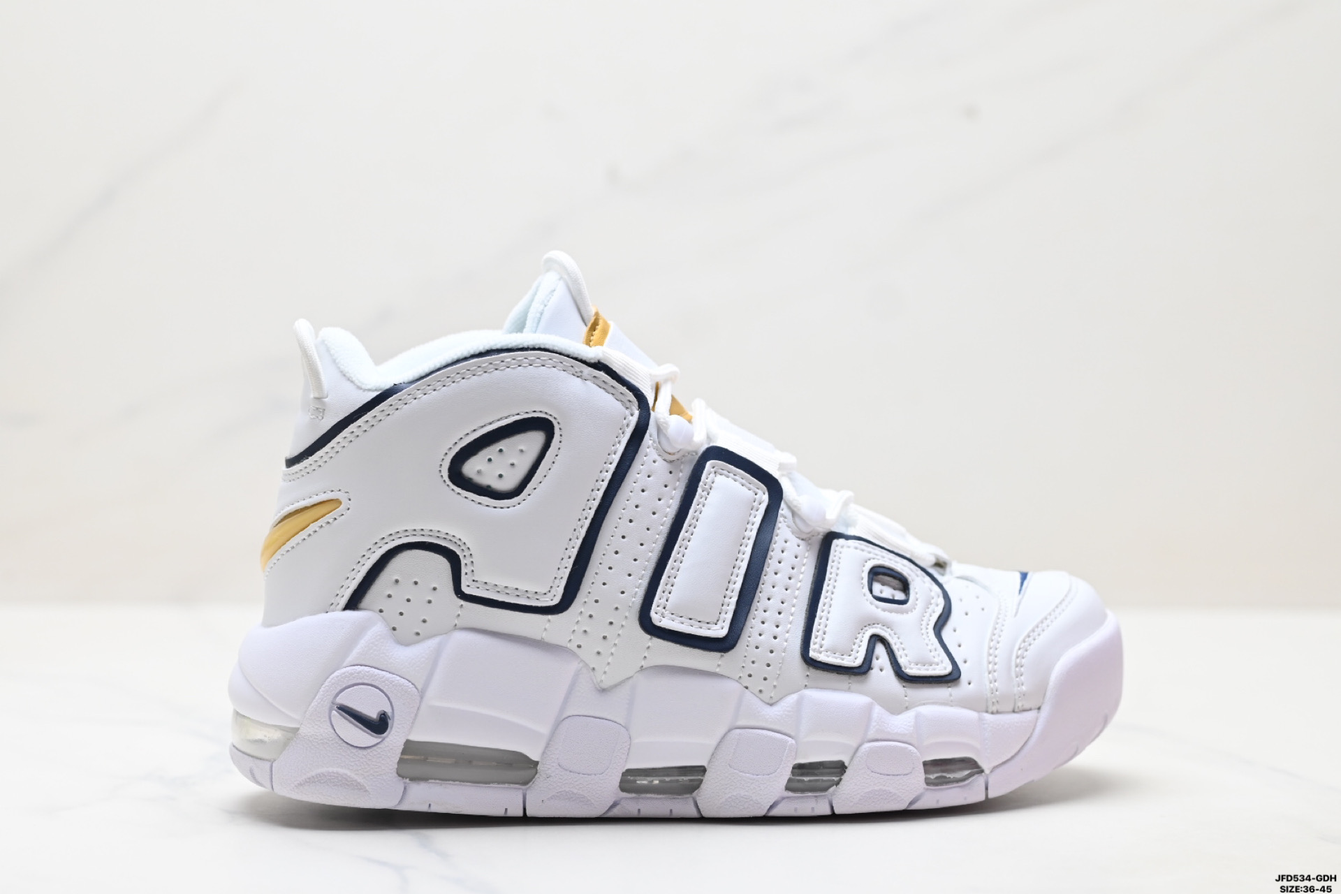 Nike WMNS Air More Uptempo white midnight navy