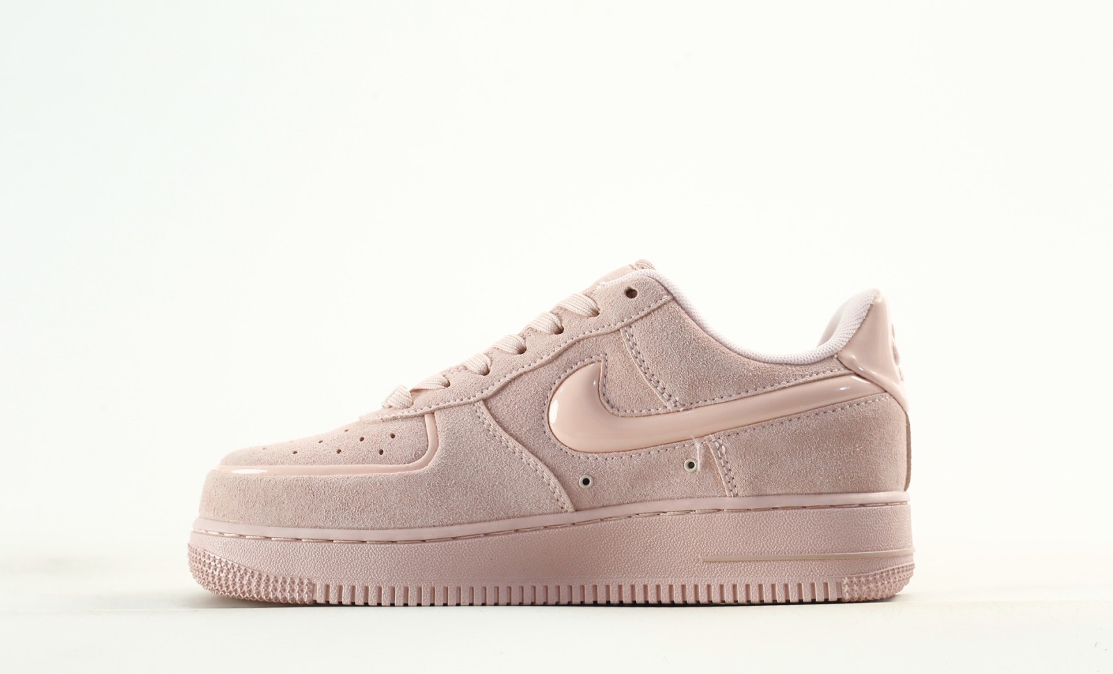 Nike Air Force 1 Low Pink Suede/Patent