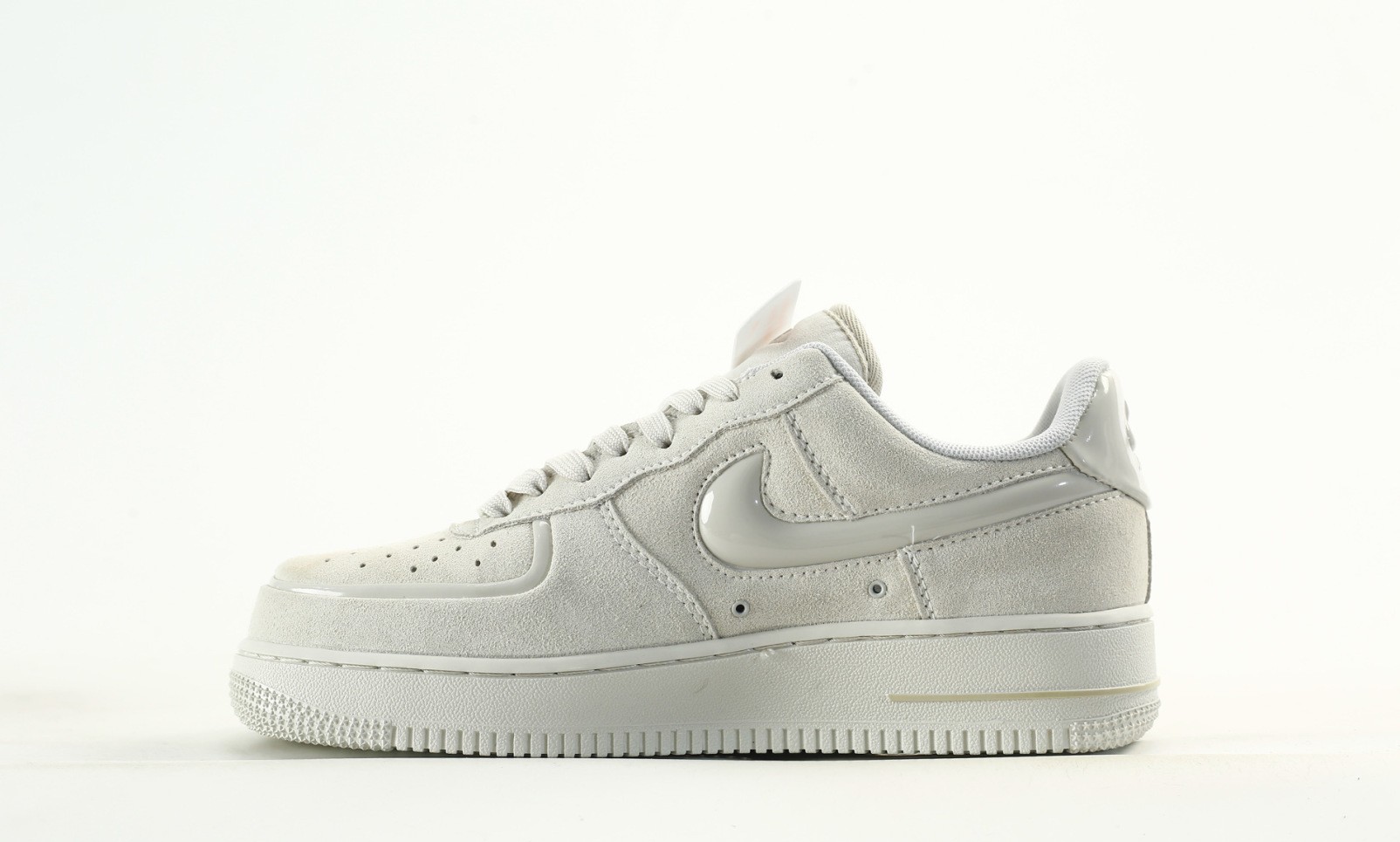 Nike Air Force 1 Low Light Grey Suede/Patent
