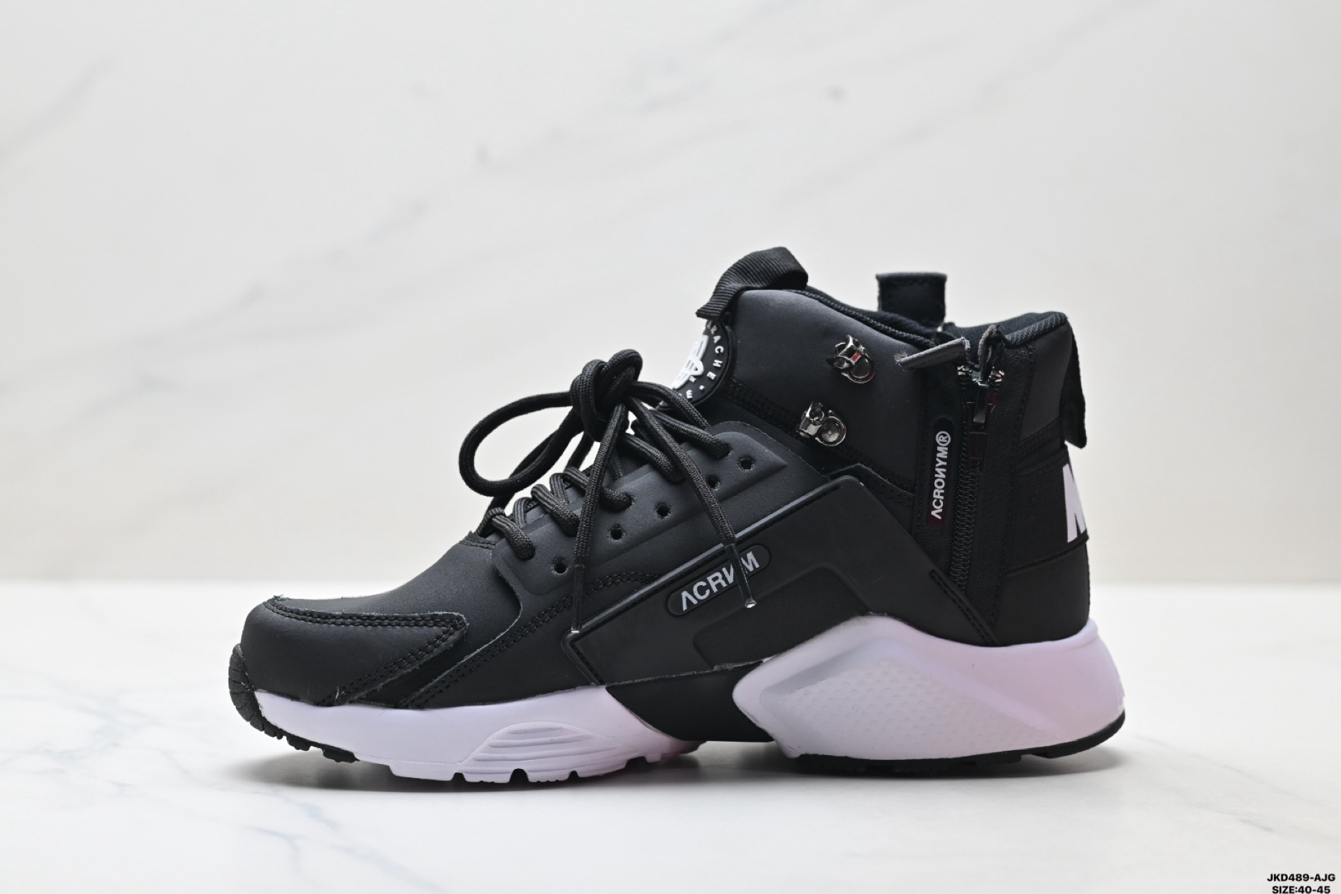 Nike Air Huarache Utility Mid ACRNM Black/White