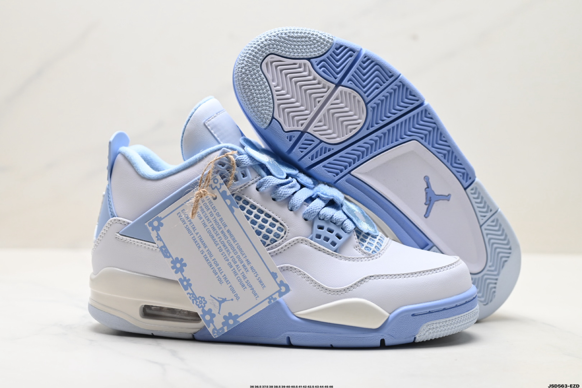 Nike Air Jordan 4 Retro Blue Blossom
