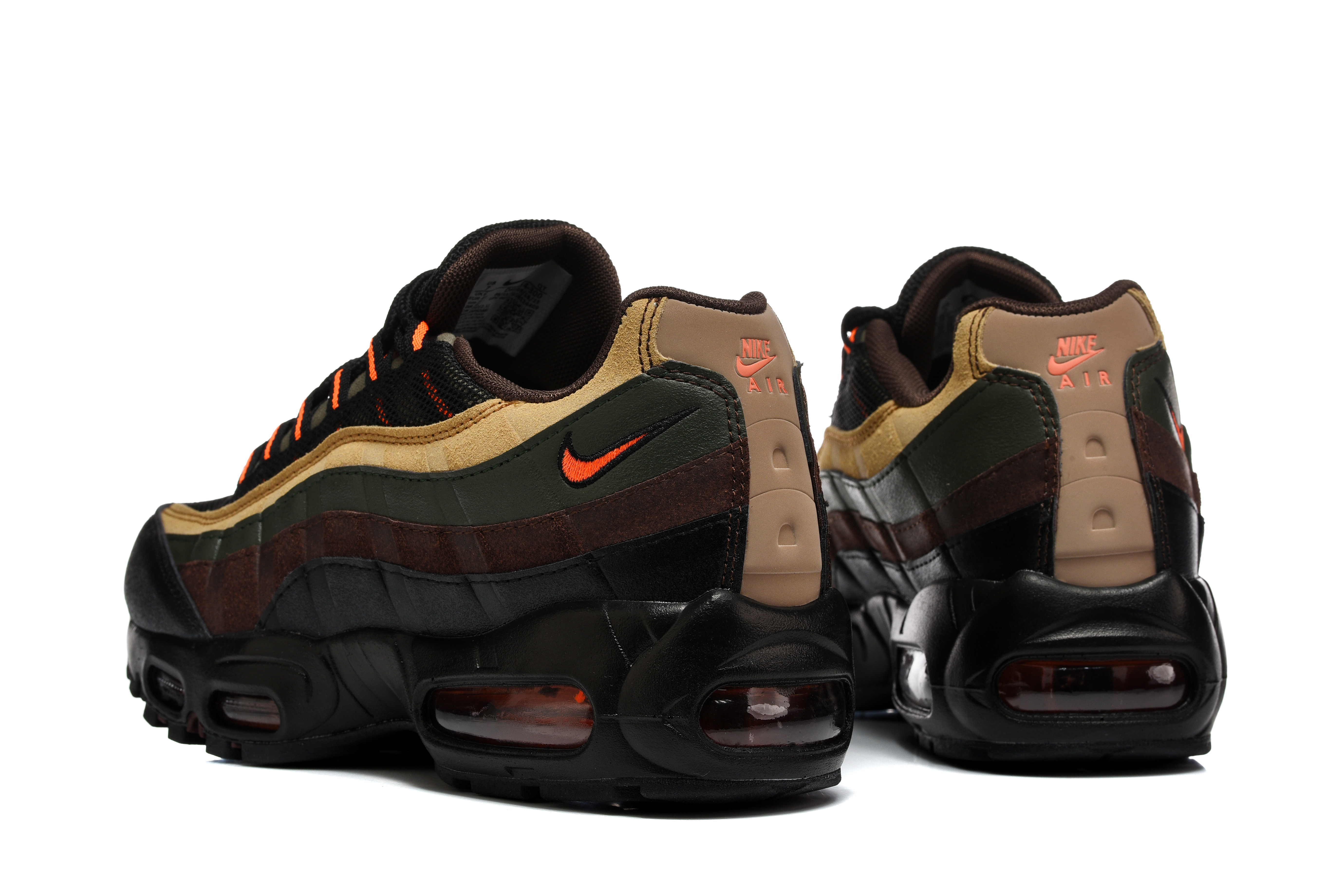 Nike Air Max 95 – Earthy Tones / Orange Accents