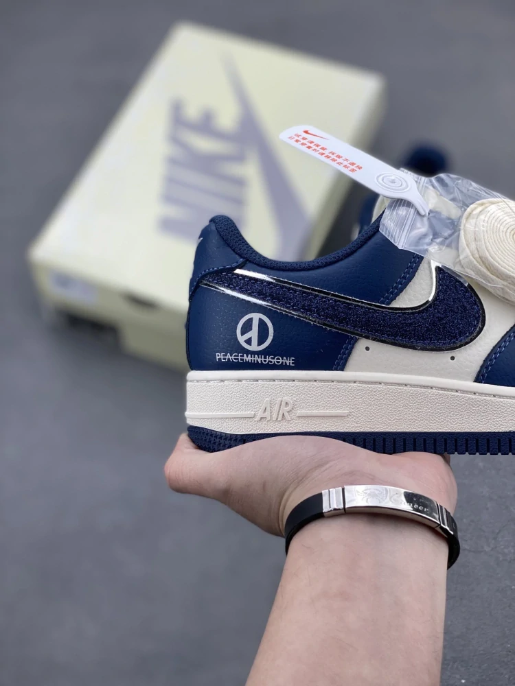 Nike Air Force 1 Low x PEACEMINUSONE Navy Daisy