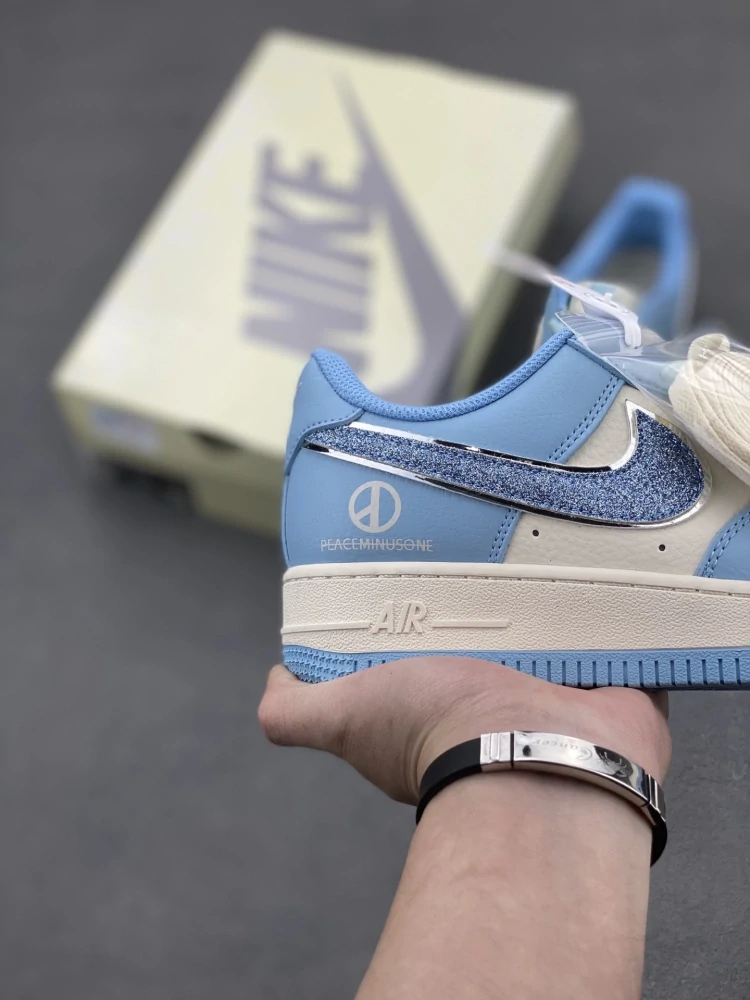 Nike Air Force 1 Low x PEACEMINUSONE Sky Blue Daisy