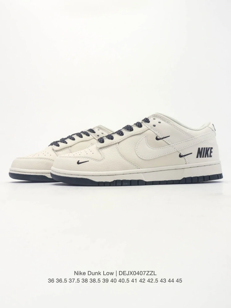 Nike Dunk Low Black Multi-Swoosh