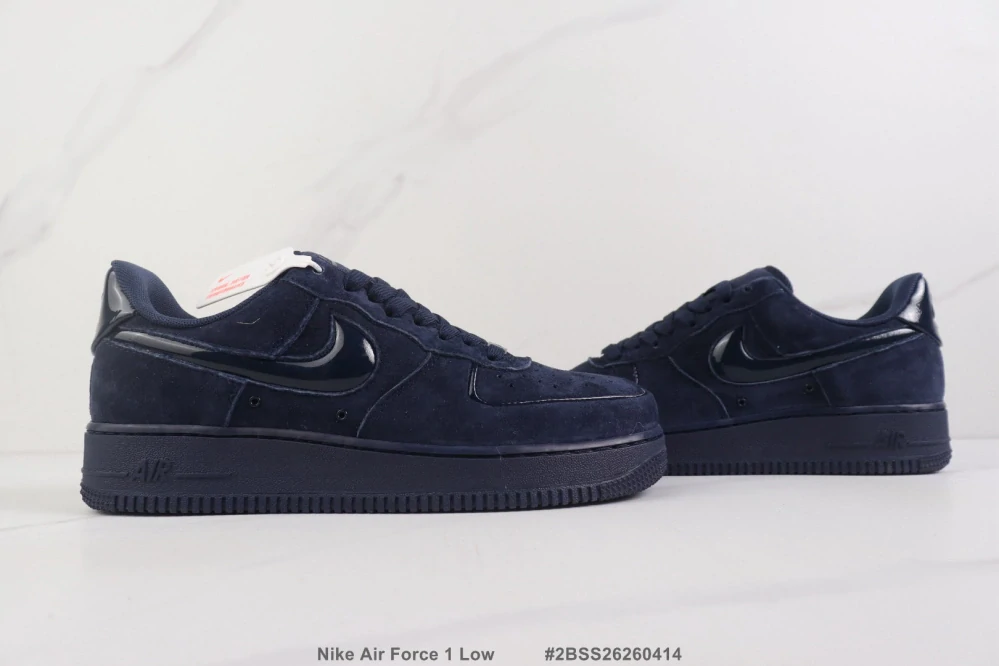 Nike Air Force 1 Low Midnight Navy Suede