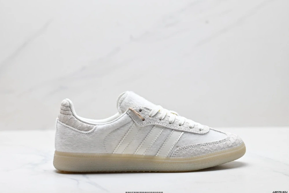 Adidas Samba OG White Pony Hair/Textured Leather