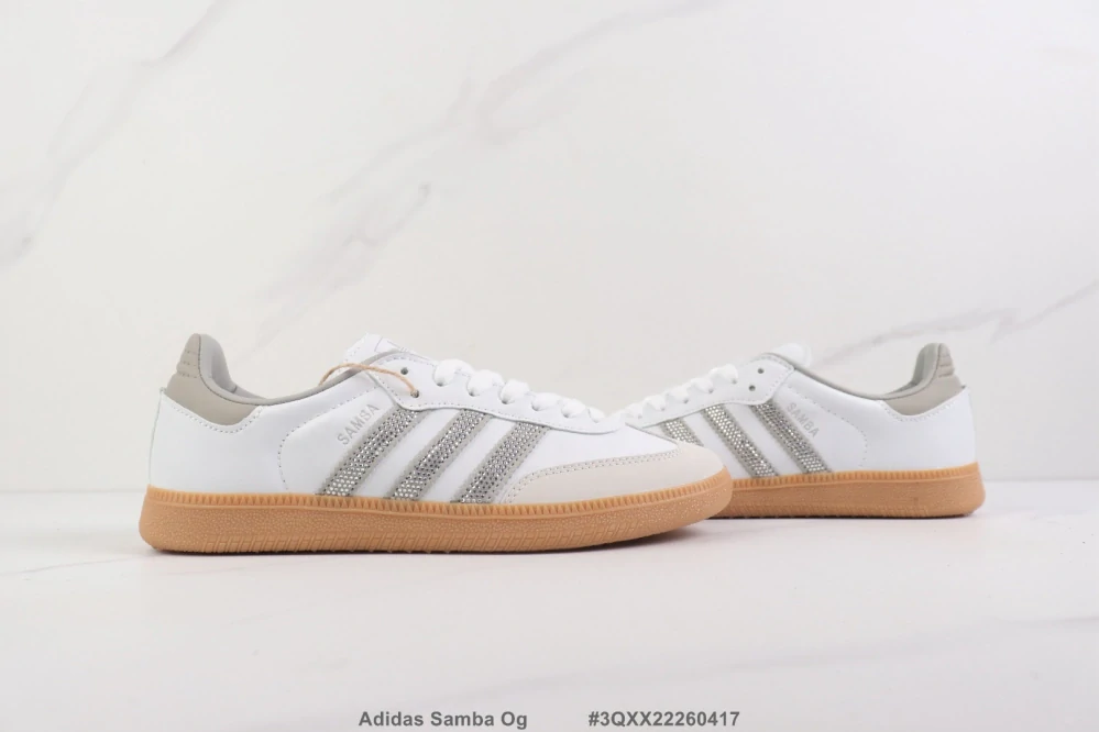 Adidas Samba OG Rhinestone Stripes