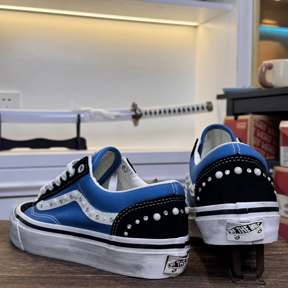 Vans Premium LX Old Skool 36 Pearlized Blue