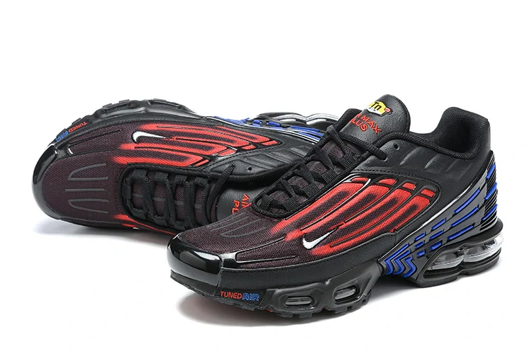 Nike Air Max Plus TN3 Black Red Blue Gradient