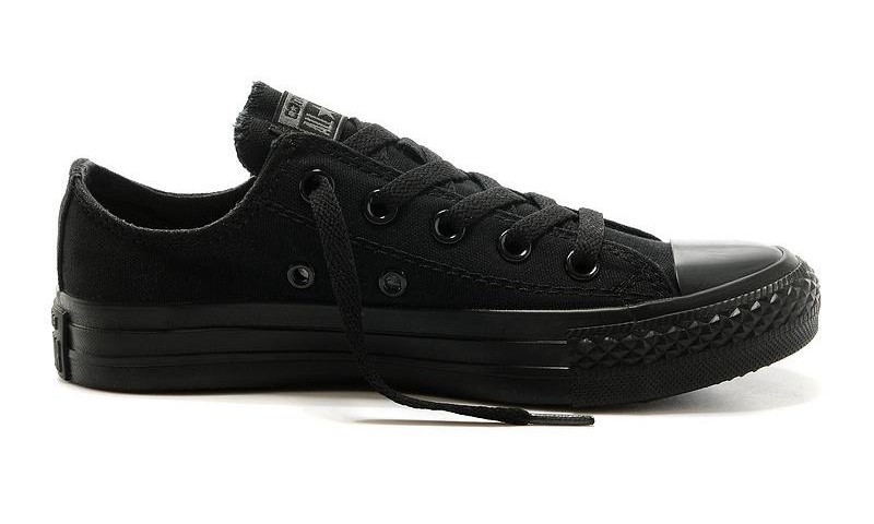 Converse Chuck Taylor low all black