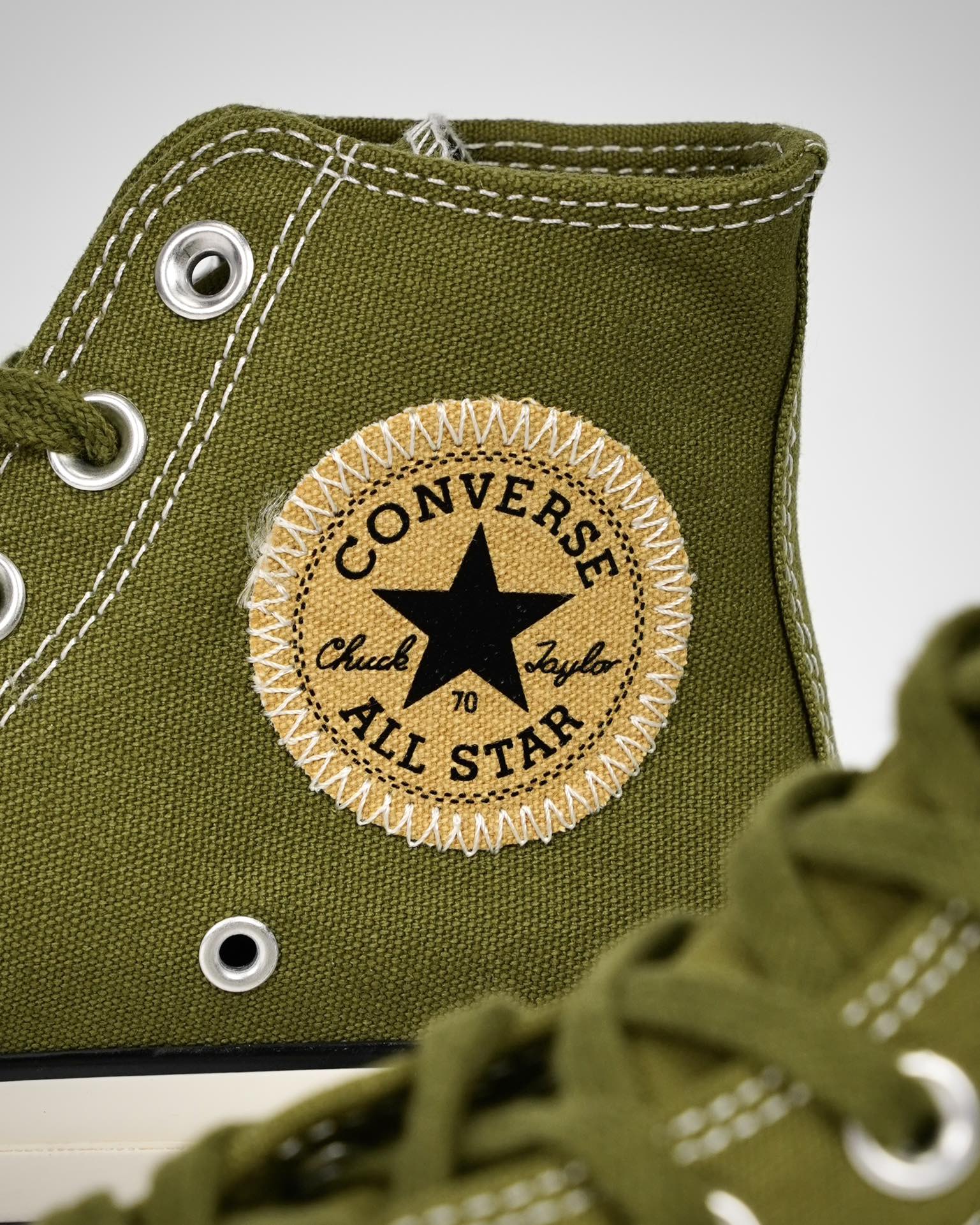 Converse Chuck 1970s New Patch green