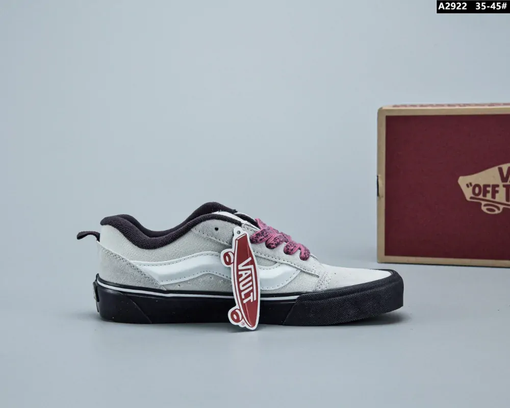 Vans Classics Knu Skool grey white purple